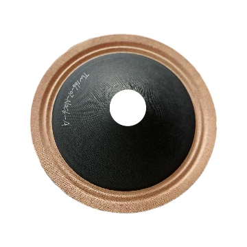 6 tommers høyttalerdel Klutkantpresse Papirkjegle Bilstereo